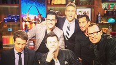 Kapela New Kids On The Block (Joey McIntyre, Jonathan Knight,  Jordan Knight,