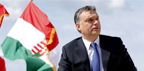 Maarský premiér Viktor Orbán (11. dubna 2013)