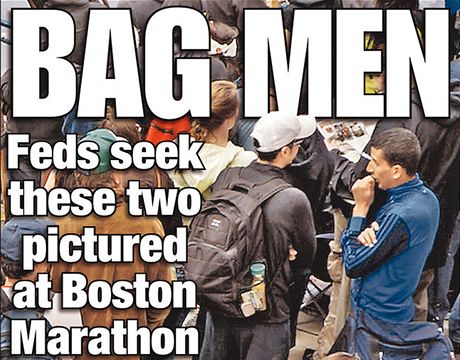 Americký deník New York Post zveejnil fotografii dvou mu na bostonském