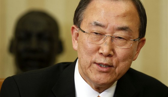 Generální tajemník OSN Pan Ki-mun (11. dubna 2013)