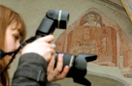 Opatská kaple pochází z poloviny 14. století a ukrývala fresku svatého Václava. 