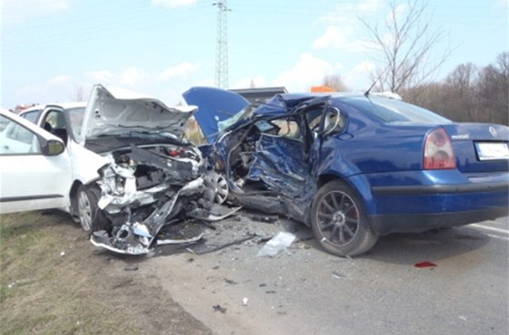 Tragická havárie tí aut u Paskova na Frýdecko-Místecku