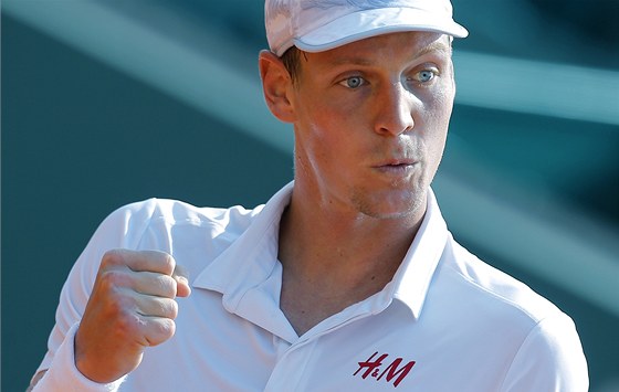 DAÍ SE. Tomá Berdych na turnaji v Monte Carlu. 