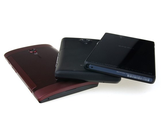 Sony Xperia Z, Xperia T a Xperia Ion