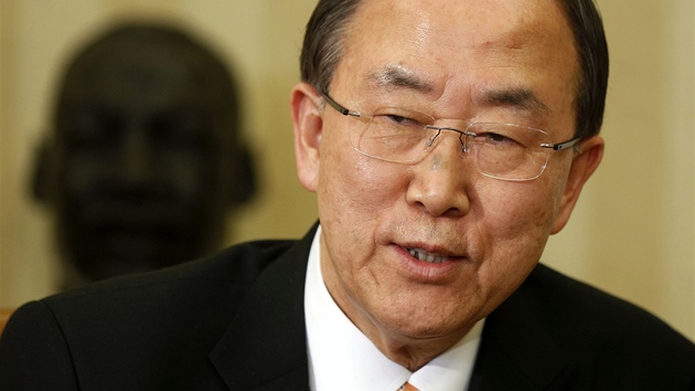 Generln tajemnk OSN Pan Ki-mun (11. dubna 2013)