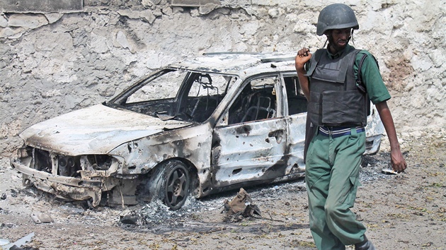 Nejmn 43 lid pilo v nedli o ivot pi pumovch tocch a nslednch stetech ozbrojenc s vldnmi vojky v somlsk metropoli Mogadiu. 