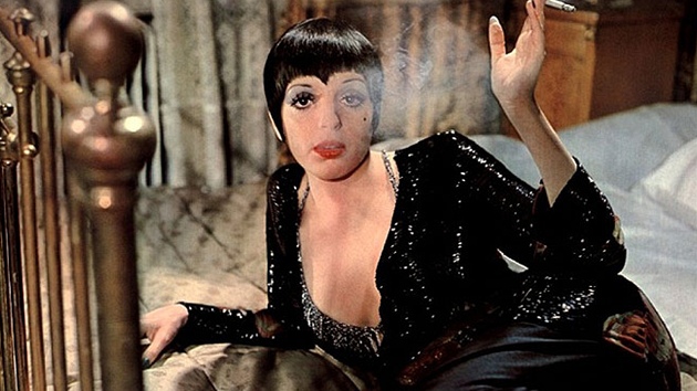 Liza Minnelli ve filmu Kabaret, za kter dostala Oscara.