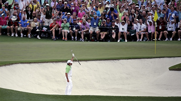 TOHLE VYLO. Jason Day na Masters po skvl rn z psku. 