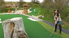 Hřiště advanture golfu v Úžici na Mělnicku. Hřiště advanture golfu v Úžici na Mělnicku.