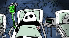 Z animovaného filmu Pandy Z animovaného filmu Pandy