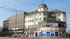 Souasná podoba Hotelu Palace v centru Ostravy.