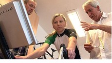 Na testy Radky Haasové bedlivě dohlížel Radko Martinek. Na testy Radky Haasové bedlivě dohlížel Radko Martinek.