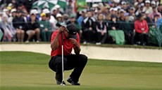 ZKLAMÁNÍ. Tiger Woods pi Masters na hiti v August na první místo