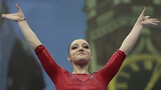 Alija Mustafinová, gymnastická mistryně Evropy ve víceboji Alija Mustafinová, gymnastická mistryně Evropy ve víceboji