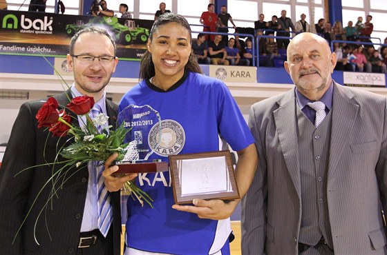 Ambrosia Andersonová z Trutnova jako nejuitenjí hráka enské basketbalové