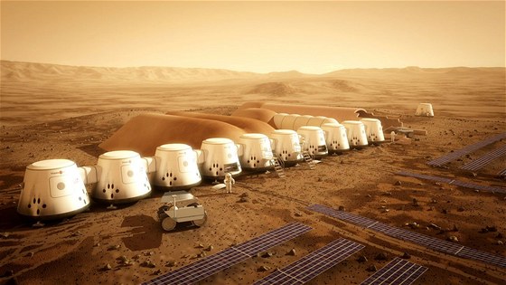 Mars One plánovala budování základen na Marsu