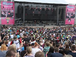 Open air festival Majáles Plze 2013.