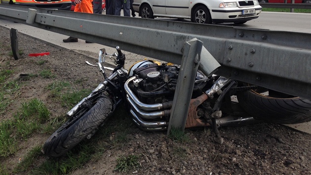 Smrteln nehoda motorke na Praskm okruhu (25.4.2013)