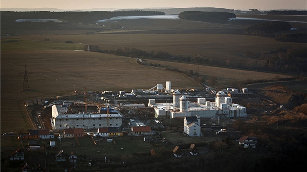 Rozestavn Centrum Majk v osad Pty na Kivokltsku (5. bezna 2013)