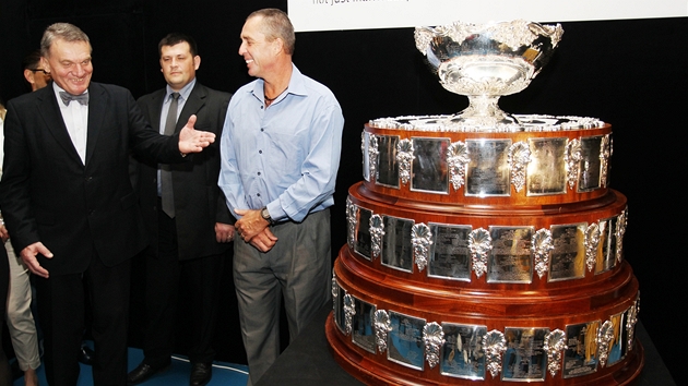 Ivan Lendl, primtor Bohuslav Svoboda a Davis Cup