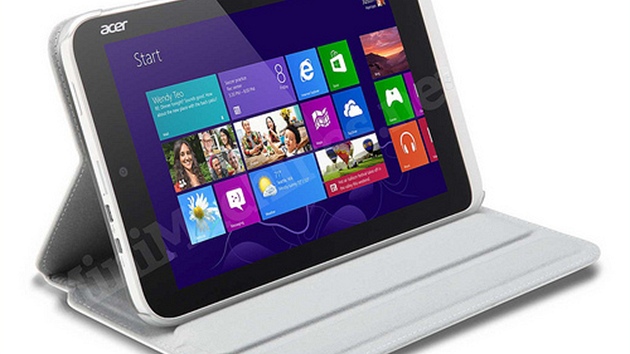 Osmipalcov tablet Acer Iconia W3 v ochrannm obalu