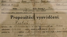V rodném domě Jana Kubiše v Dolních Vilémovicích se nalezlo i propouštěcí... V rodném domě Jana Kubiše v Dolních Vilémovicích se nalezlo i propouštěcí...