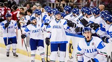 Hokejisté Itálie postoupili spolu s Kazachstánem z turnaje  v Budapeti mezi