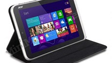Osmipalcový tablet Acer Iconia W3. Ochranný obal slouží i jako stojánek. Osmipalcový tablet Acer Iconia W3. Ochranný obal slouží i jako stojánek.