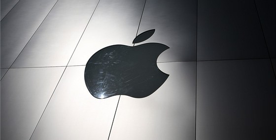 Svtoznámé logo firmy Apple