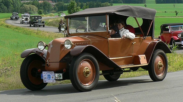 Na potku klasick Tatrovck koncepce byla Tatra 11.