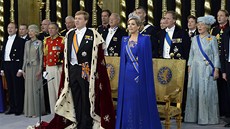 Sloením slibu nizozemskému parlamentu se formáln ujal vlády nový král...