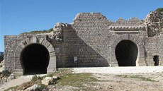 Rekonstruovaná ást italské pevnosti Campomolon
