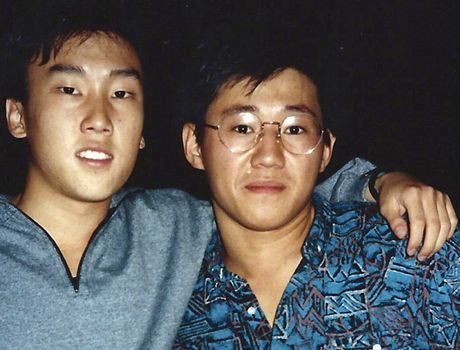 Kenneth Bae (vpravo) se spolukem Bobbym Lee v roce 1988 na univerzit v