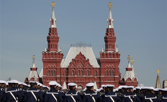 Pehlídka ruské armády. Ilustraní foto