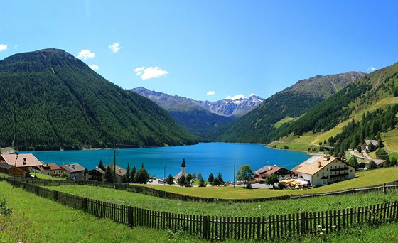 Pehradní nádr Stausee Vernagt