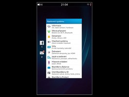 Prosted operanho systmu BlackBerry 10