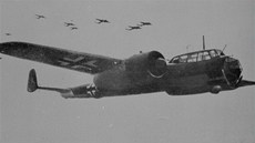 Formace nmeckých bombardér Dornier Do 17Z