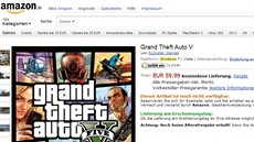 Na webu internetového obchodu Amazon.de lze objevit PC verzi titulu Grand Theft Na webu internetového obchodu Amazon.de lze objevit PC verzi titulu Grand Theft