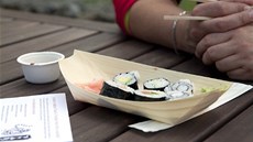 Na výstav mete ochutnat i originální sushi od spolenosti Sushiqueen.