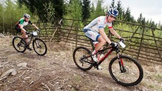 Byla to velká škola, říká Radka, která se při závodu držela za Radimem Kořínkem. Byla to velká škola, říká Radka, která se při závodu držela za Radimem Kořínkem.