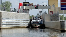 V sobotu byla slavnostn otevena plavební komora v Hluboké nad Vltavou.