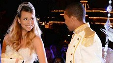 Mariah Carey a Nick Cannon obnovili svj manelský slib v Disneylandu. (1.