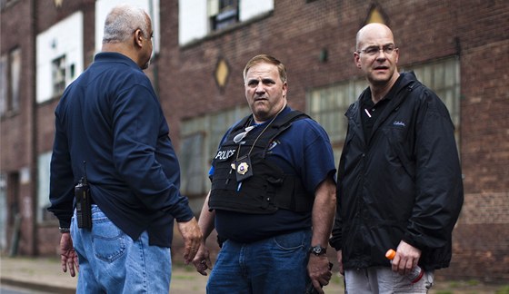 Amerití policisté v Trentonu (11. kvtna 2013)