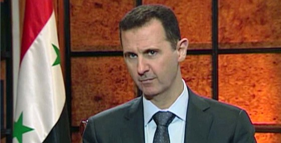 Syrský prezident Baár Asad na archivním snímku 