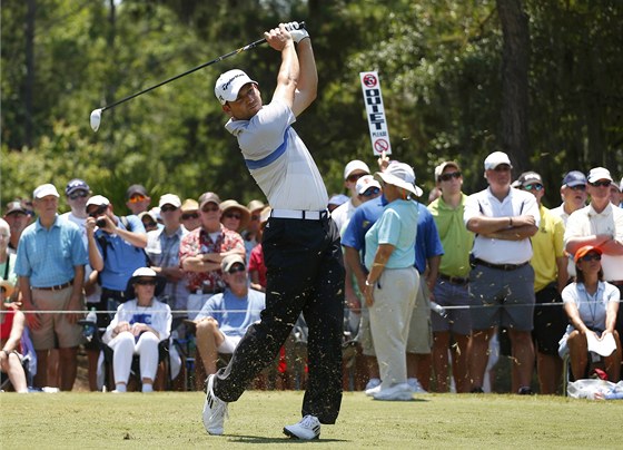 panlský golfista Sergio Garcia na turnaji Players Championship.