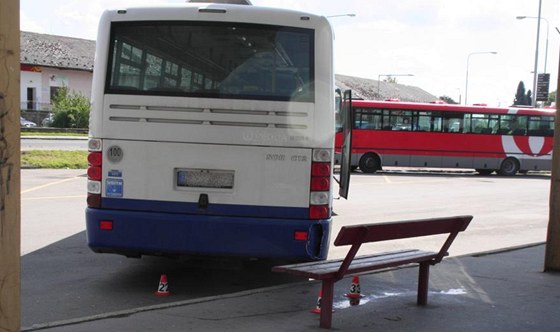 idi autobusu najel na umperském autobusovém nádraí na ostrvek. Mui, který