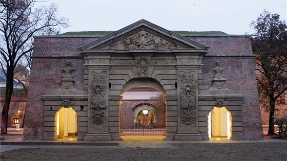 Terezská brána, cenná památka a pozstatek olomouckého barokního opevnní....