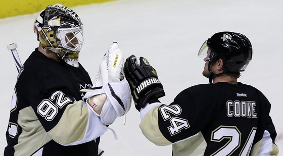 DOBRÁ PRÁCE. eský gólman Tomá Vokoun vstoupil do boj o Stanley Cup istým