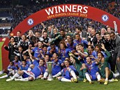 KOMLETN TM. Chelsea, vtzov Evropsk ligy pro rok 2013.