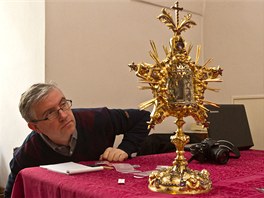 Nov zrestaurovaný relikviá sv. Jana Nepomuckého